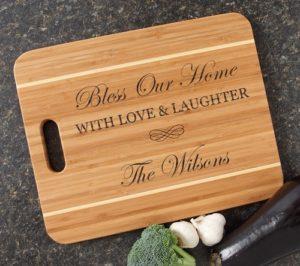 Personalized Cutting Board - Bless Our House